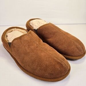 Ugg Scuff Romeo Chestnut Men’s Size 10 /43 5112 Sheepskin Stretch Slippers